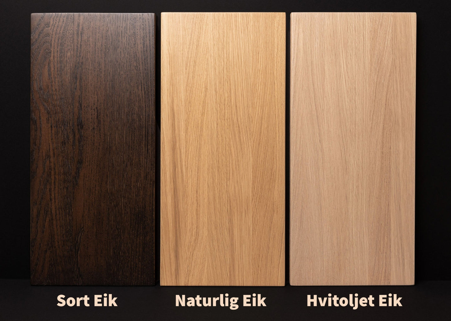 Fargevalg. Eik