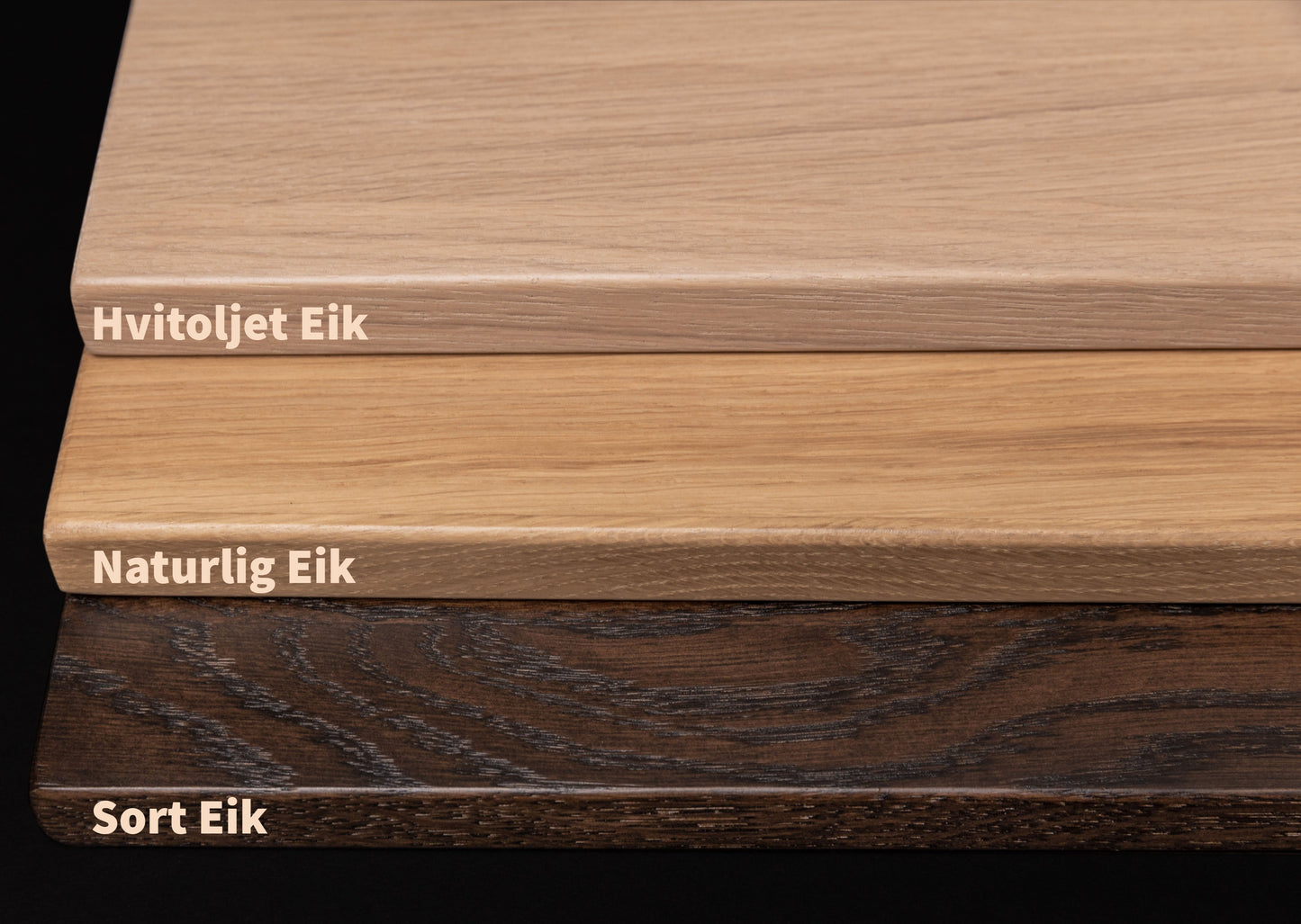 Skandi spisebord. Fargevalg. Eik