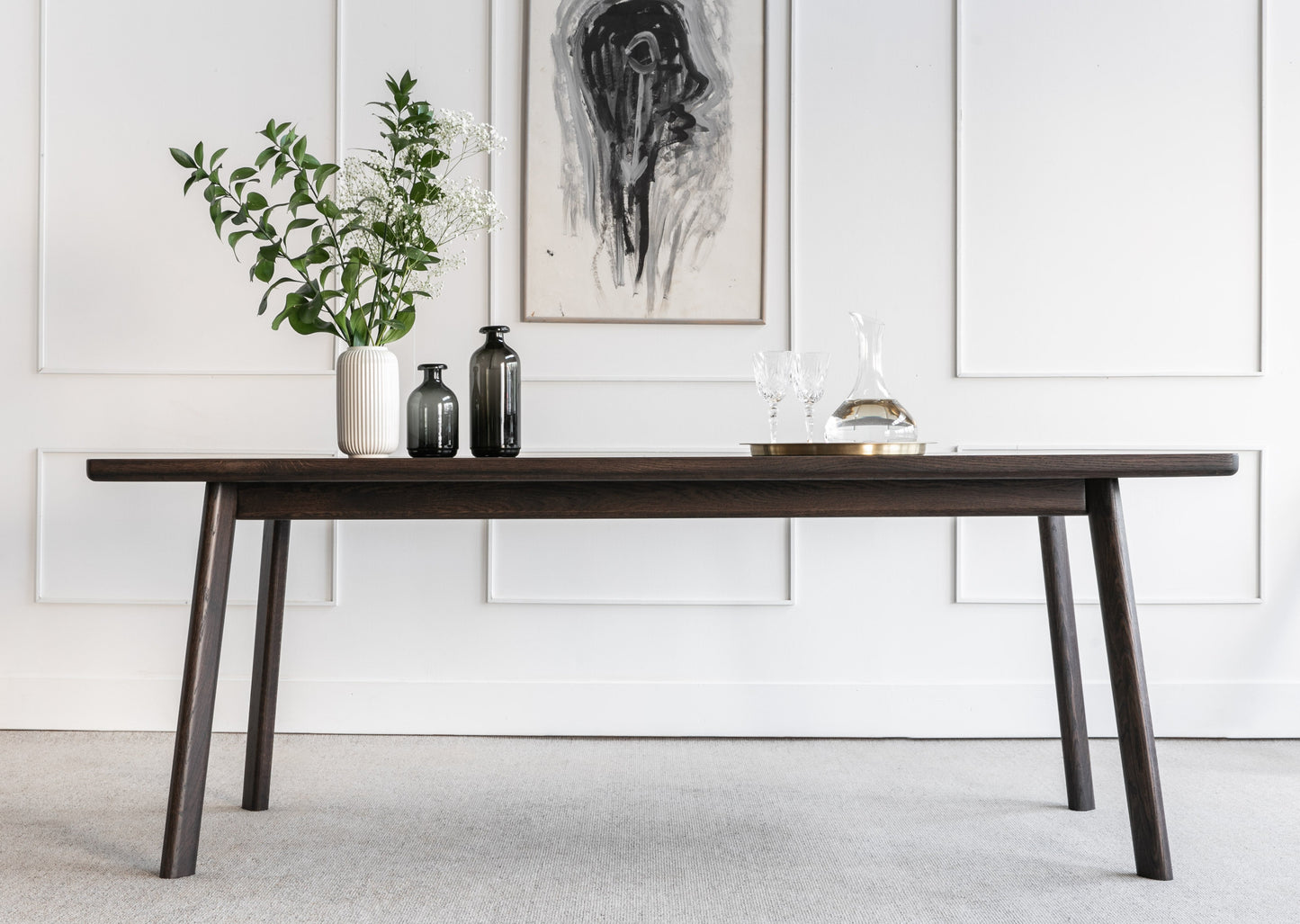 Spisebord Hamar vil gi en koselig og stilig atmosfære i spisestuen